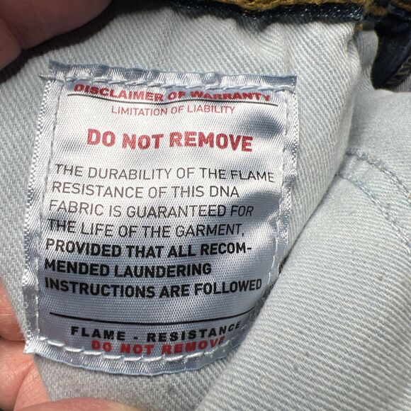 Ariat FR Jeans Mens 42x32 M4 Relaxed Boot Cut Fire Resistant CAT2 Work Wear - Picture 13 of 13